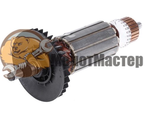 Ротор (якорь) Макита 9523NB, 9524NB, 9525NB для ушм (болгарка) замена 517303-0